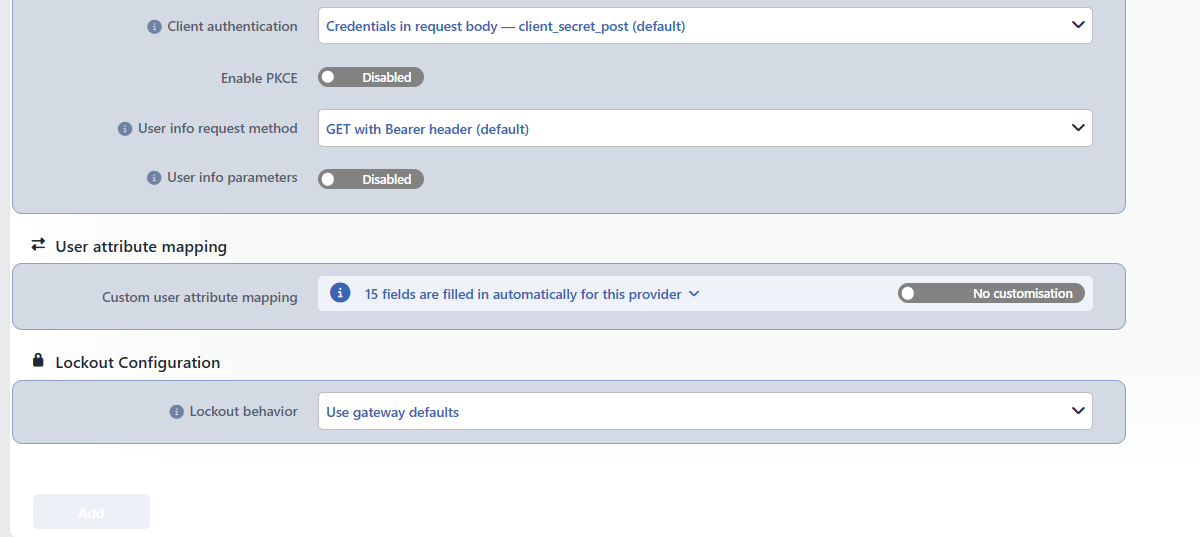 The Continuation of the OAuth2 Form