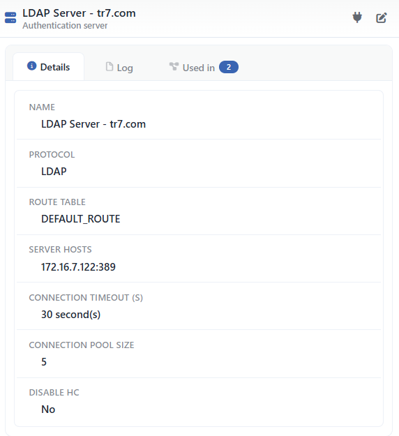 Preview of the Selected Profile