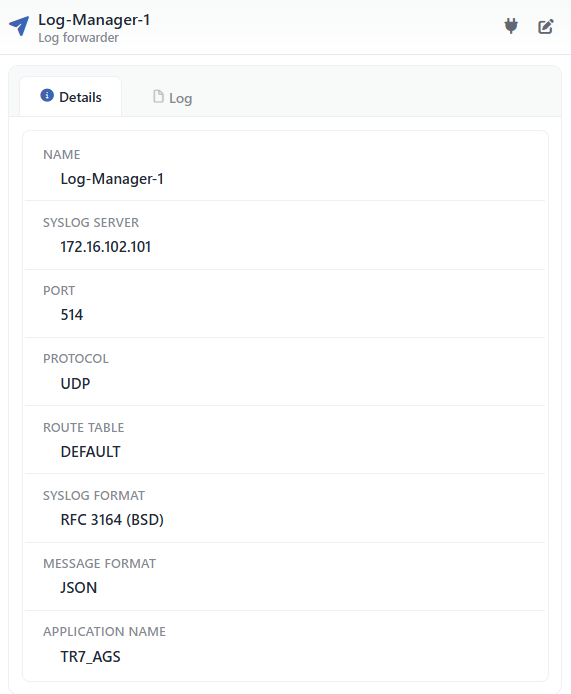 Preview of the Selected Profile