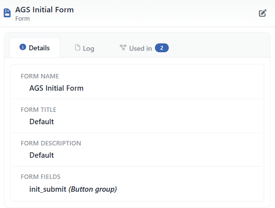 Preview of the Selected Profile