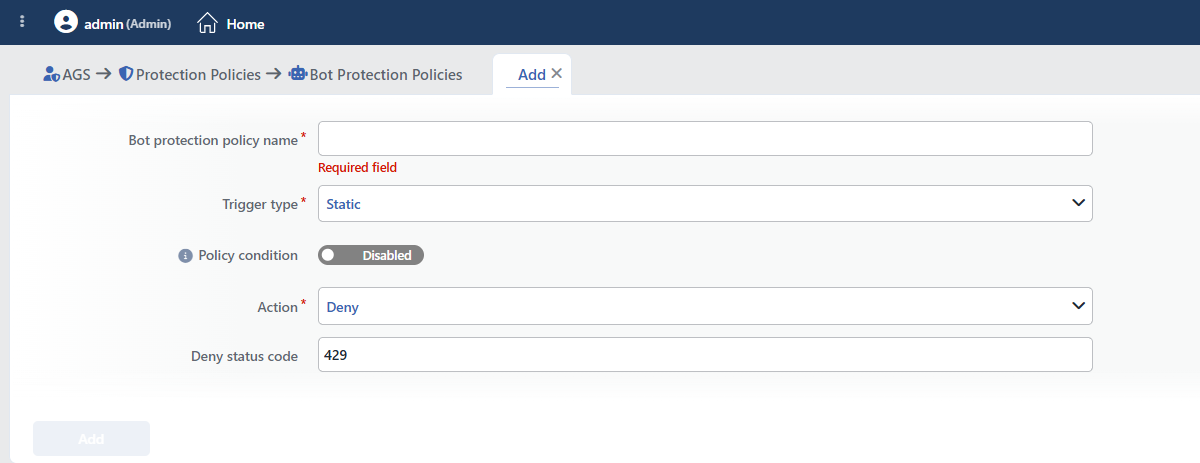 The Form While Static Is Selected