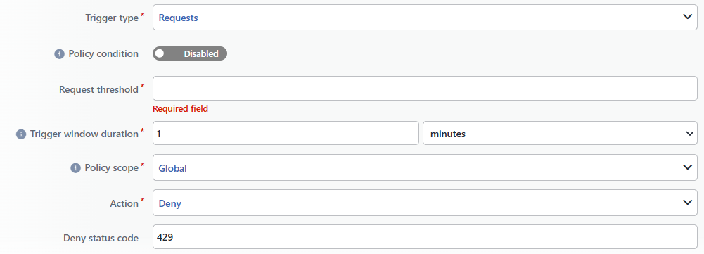 The Form While Requests Is Selected