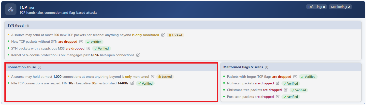 TCP - The Connection Abuse Box