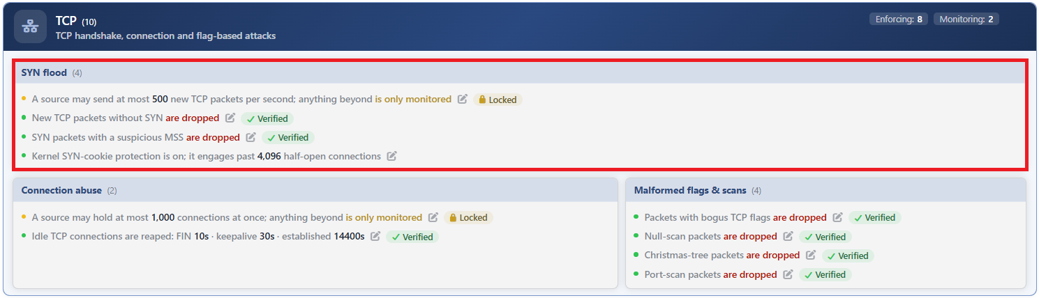 TCP - The SYN Flood Box