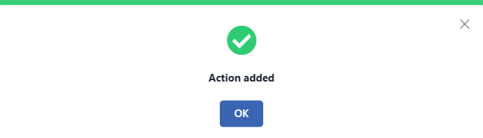 Action Added