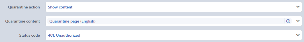 The Show Content Option and Its Settings