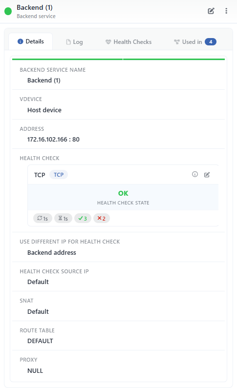 Backend Service Preview