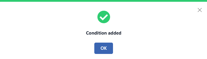 Condition Added