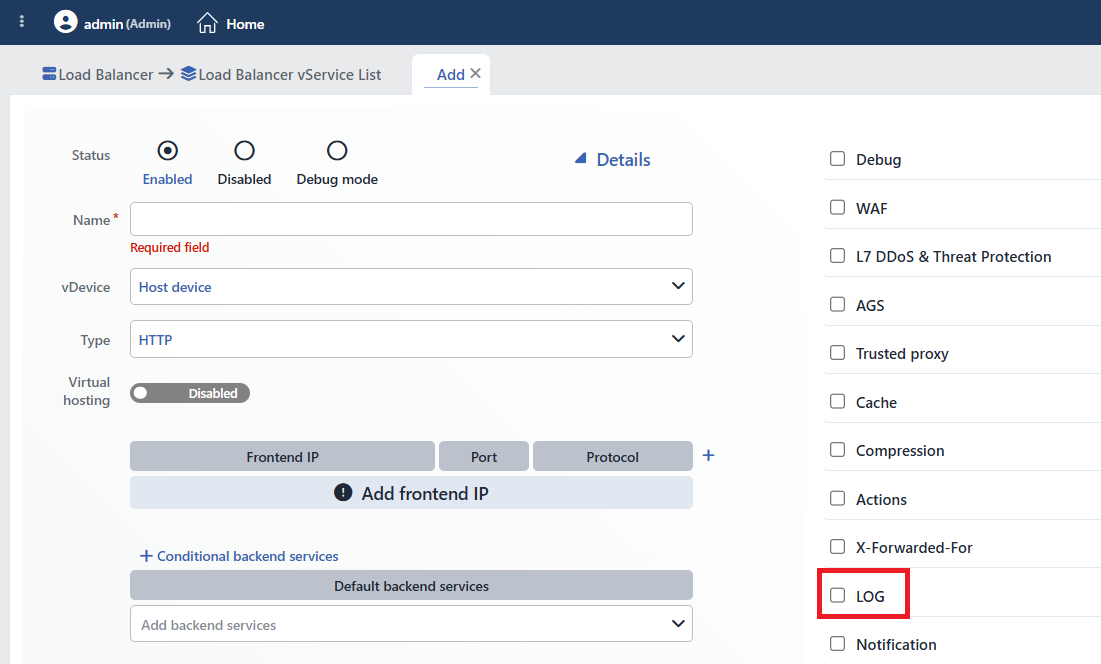 How Are HTTP Logs Enabled?