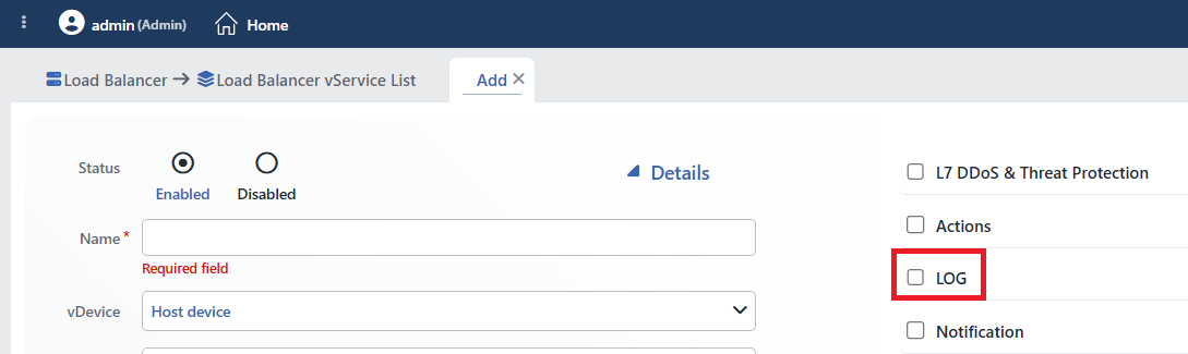 How Are TCP Logs Enabled?