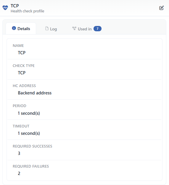 Preview of the Selected Profile