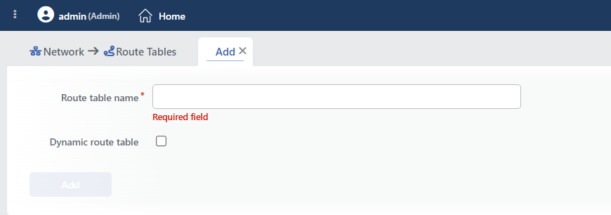The Add Tab