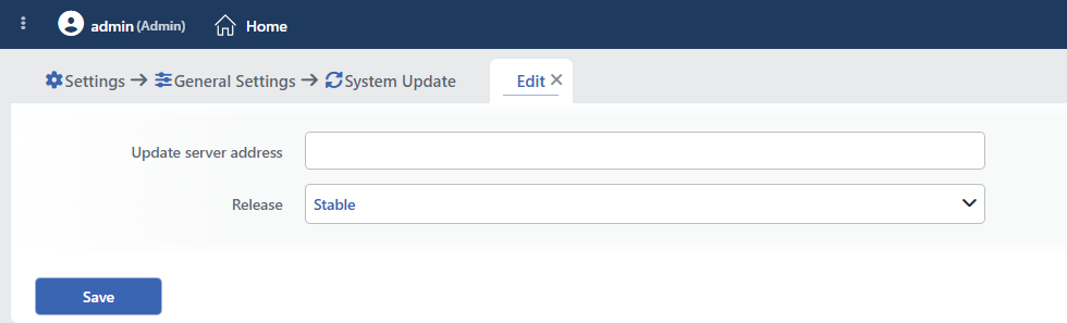 The Edit Tab