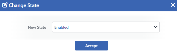 Change State Form
