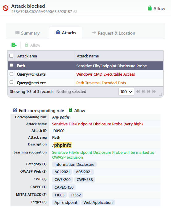 The Preview - The Attacks Tab