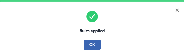 The Application Completed Notification