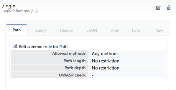 The Detail Panel - The Path Tab